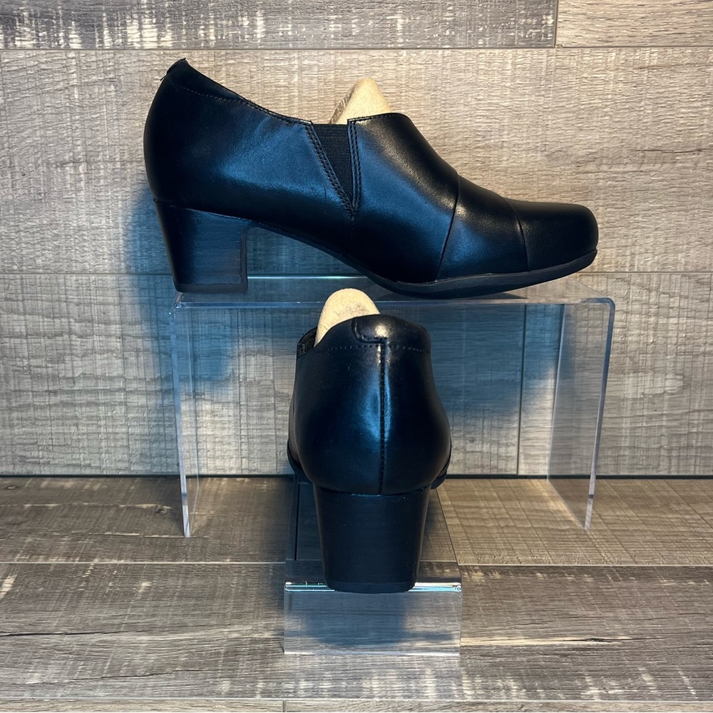 Clarks - Rosalyn Adele “Black Leather” 10955 - Picture 3 of 6